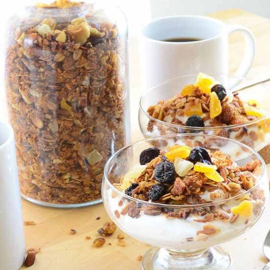 Tropical Fruit Granola