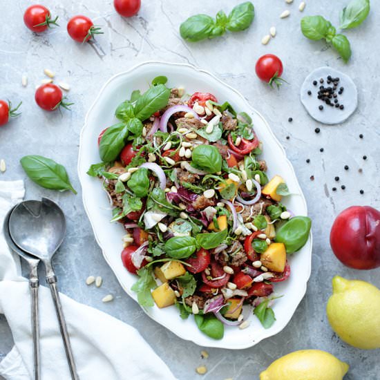 Summer Panzanella Salad