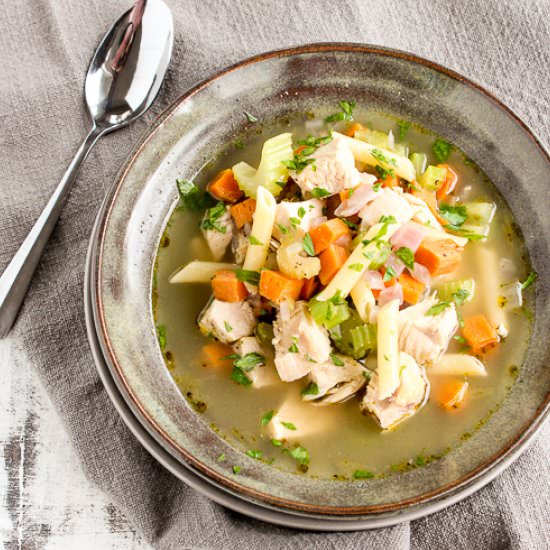 Weeknight Chicken Noodle Soup