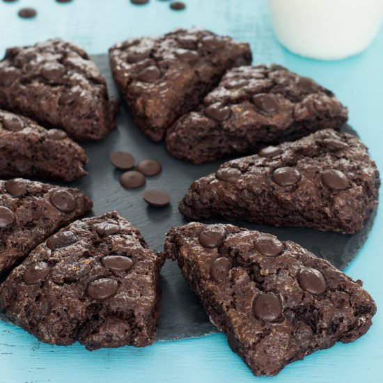 Double Chocolate Scones