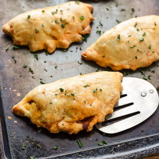 Cheesy Ground Beef Empanadas