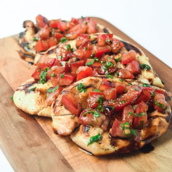 Whole30 Bruschetta Grilled Chicken