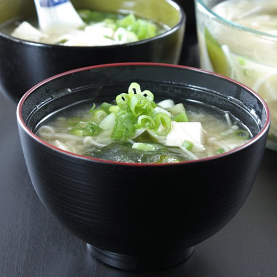 Enoki Miso Soup