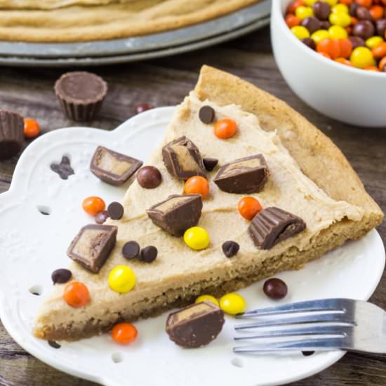 Peanut Butte Cookie Pizza
