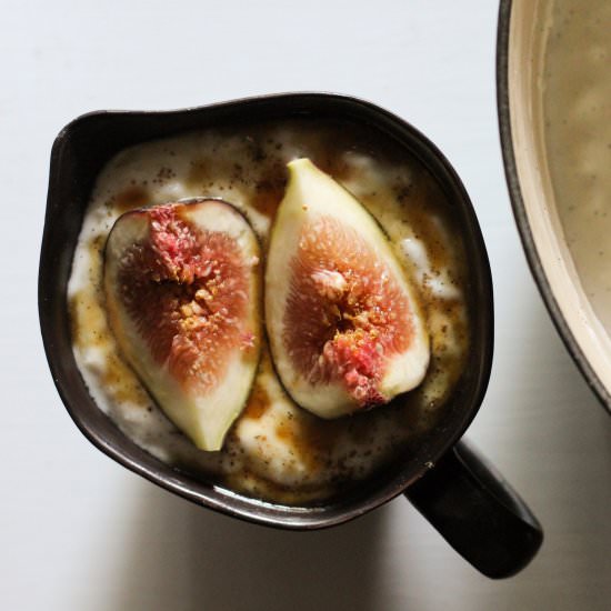 Middle Eastern Yogurt Rice Pudding