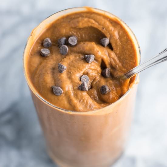 Healthy Double Chocolate Milkshake
