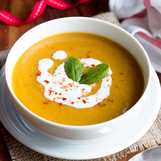 Simple Butternut Squash Slow Cooker