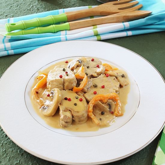Pork Tenderloin in Brandy Sauce