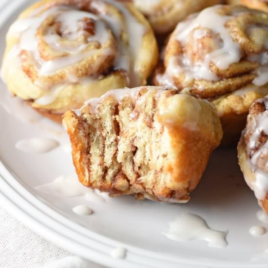 25-Minute Mini Cinnamon Rolls