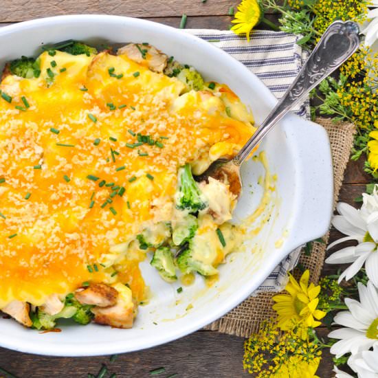 Dump-and-Bake Chicken Divan