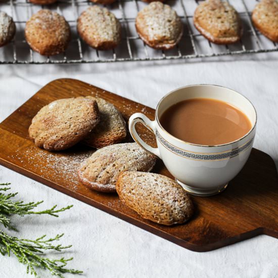 Gingerbread Madeleines