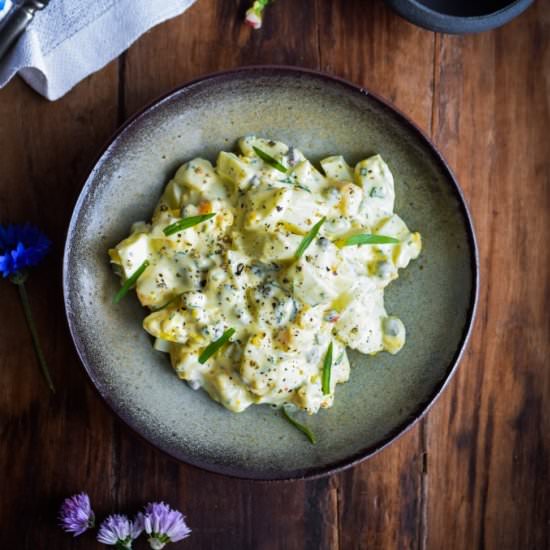 Egg salad with tarragon