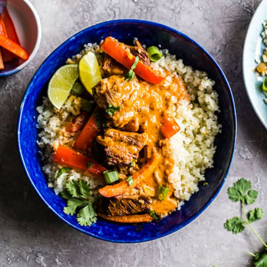 Curry Beef Bowl