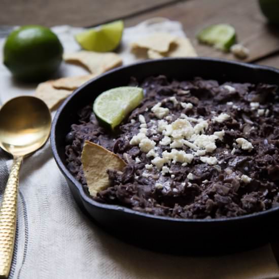 Refried Black Beans