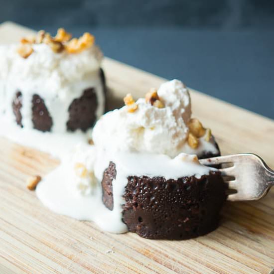 Pressure Cooker Choco Lava Cakes