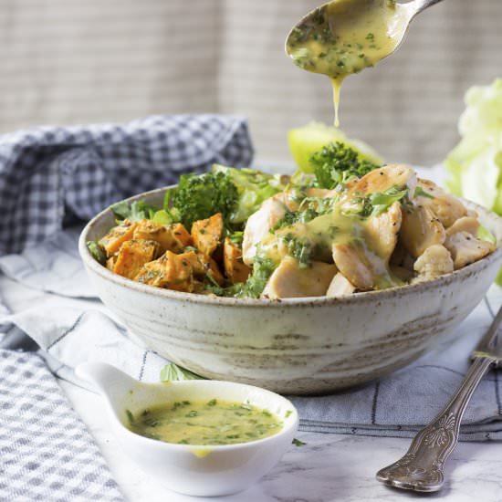 Mustard & Tarragon Chicken Bliss Bowl