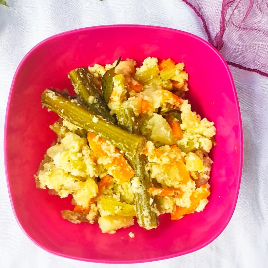Aviyal/Veggies in Coconut Paste