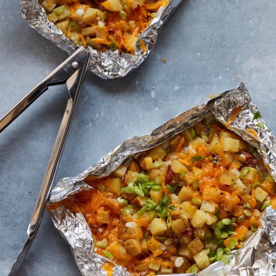 Loaded BBQ Potatoes