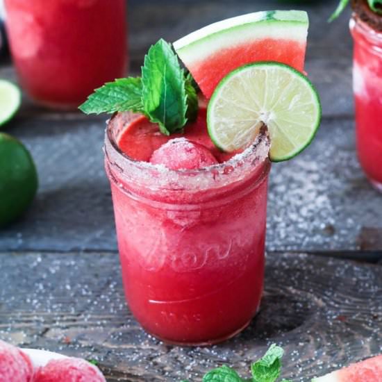 Frozen Watermelon Margarita