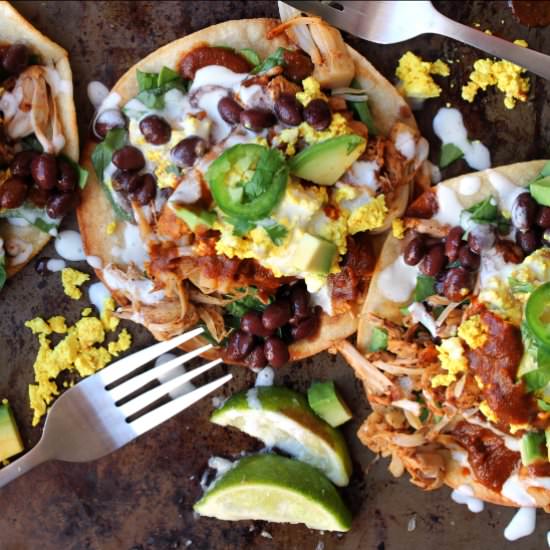 Vegan-Gluten Free Huevos Rancheros