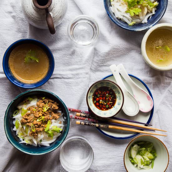 Lau Shu Fun (Rice Pin Noodles)
