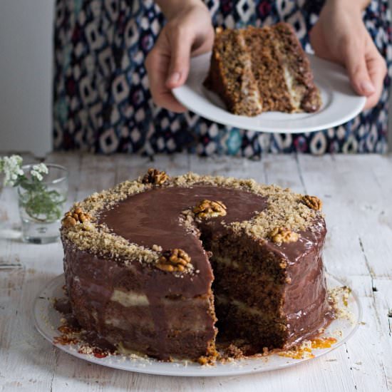 My Grandma’s Old Fashioned Walnut Cake