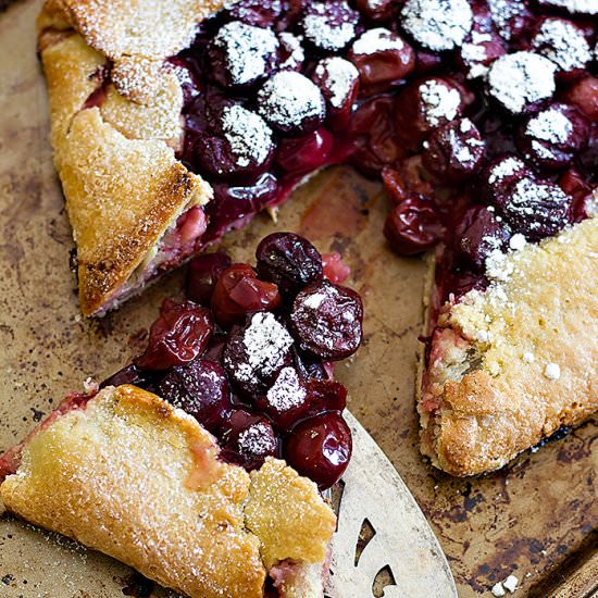 Sour Cherry Galette