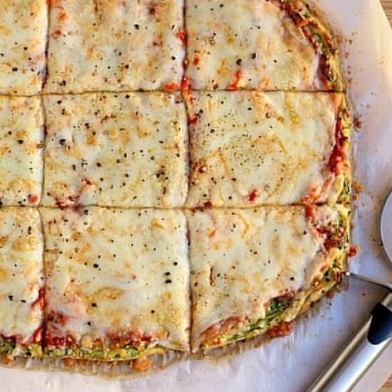 Zucchini Pizza Crust