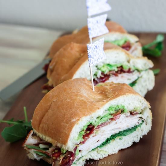 Family Style California Turkey Club