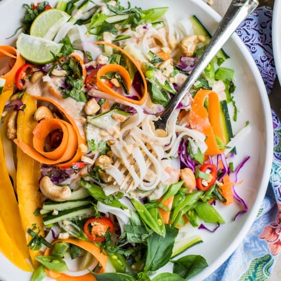 Cold Thai Noodle Salad