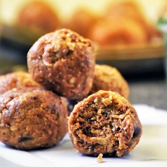 No Bake Oatmeal Balls
