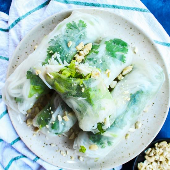 Fresh Crab Summer Rolls