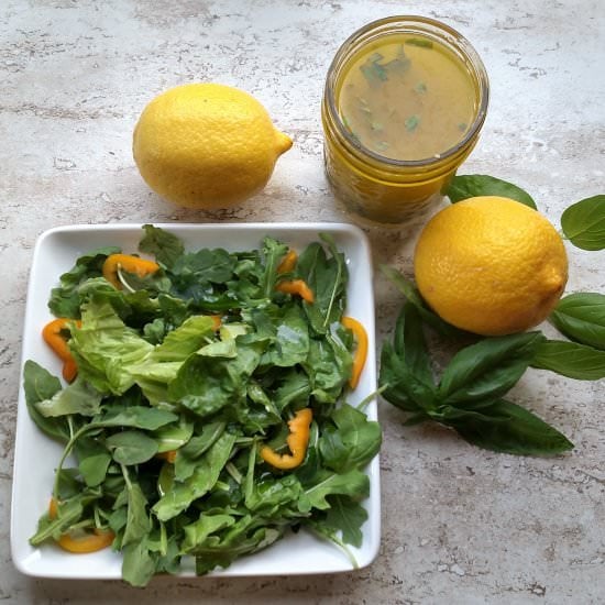 Lemon Basil Vinaigrette