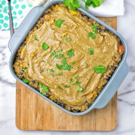Mexican Cheese Quinoa Casserole