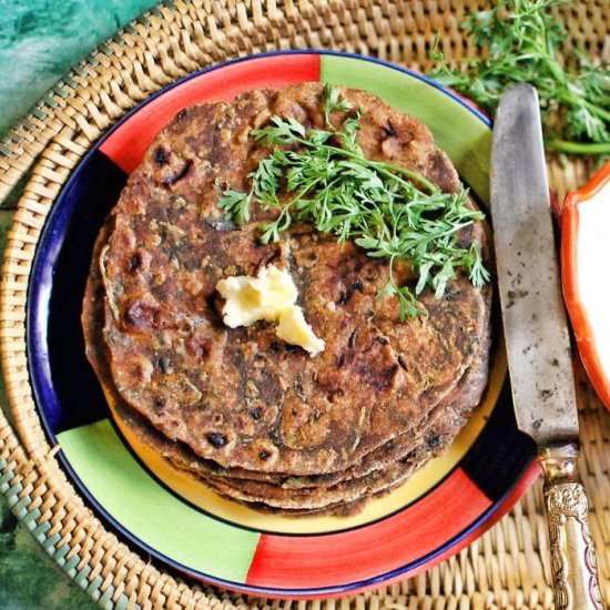 Finger Millet | Nachni Methi Thepla