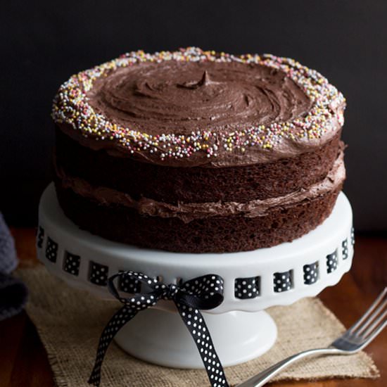 Emergency Microwave Chocolate Cake