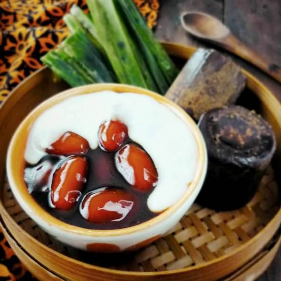 Pumpkin Tapioca Ball Sweet Porridge