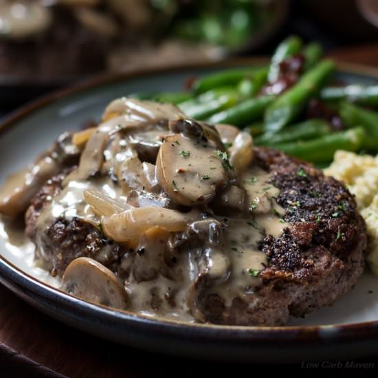 Hamburger Steak and Gravy