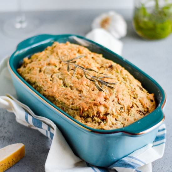 Savory Italian Zucchini Bread