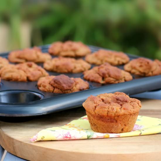 Ricotta Banana Muffins
