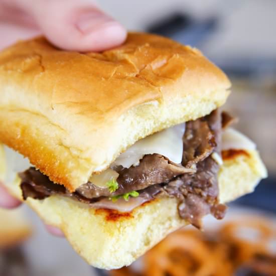 Easy French Dip Sliders