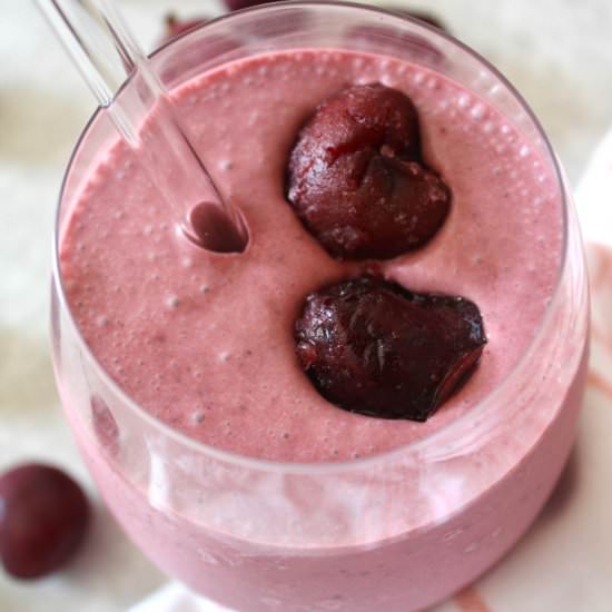 Cherries & Cream Smoothie