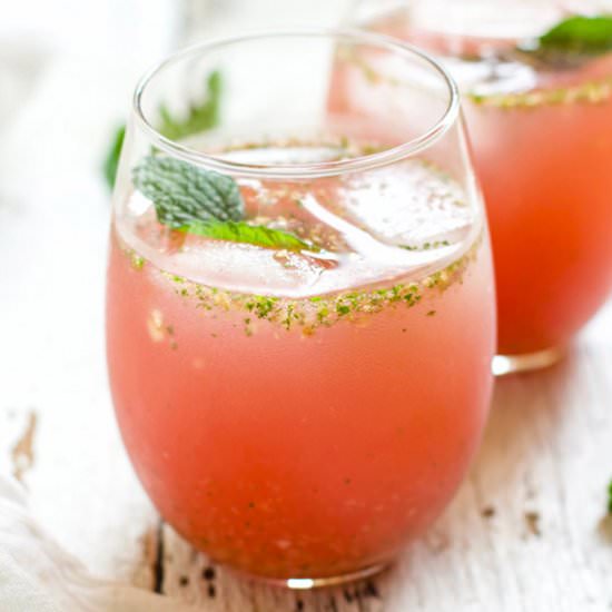 Watermelon Ginger Agua Fresca