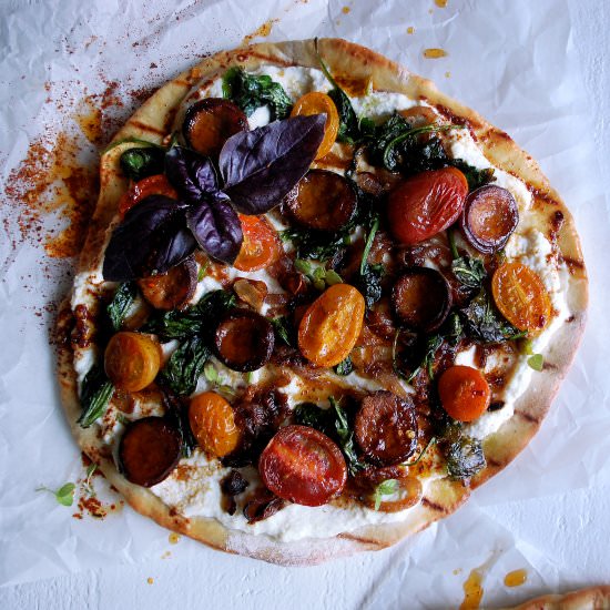 Spicy Chorizo Flatbread