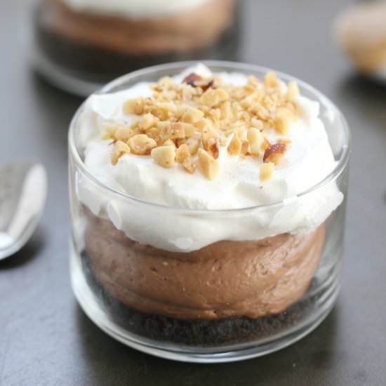 Chocolate Peanut Butter Cheesecake