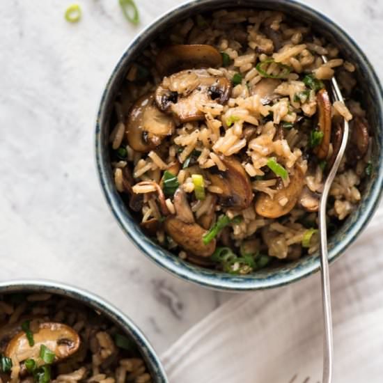 MUSHROOM RICE