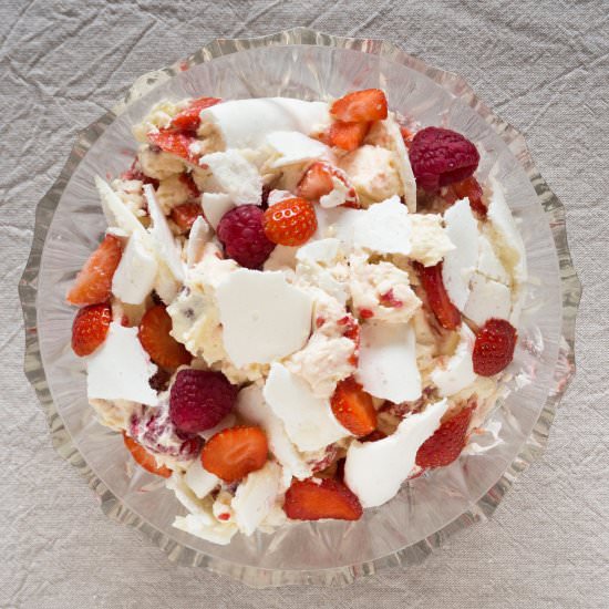 Gluten-Free, Vegan Eaton Mess