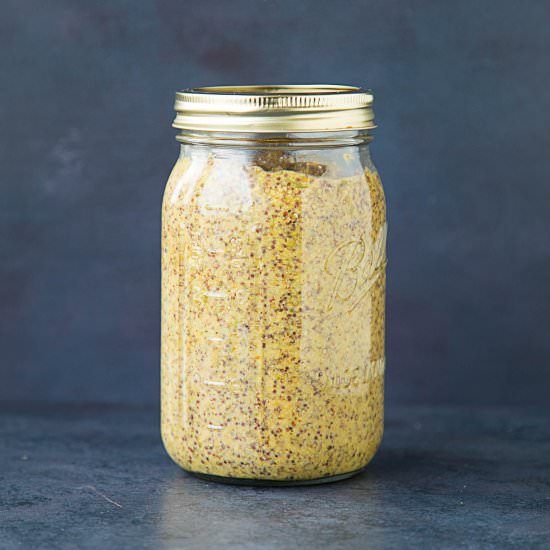 Roasted Hatch Chile-Beer Mustard