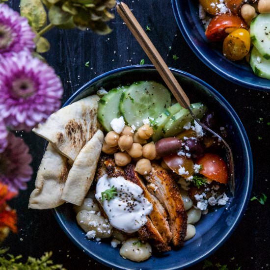 Chicken Shawarma Gnocchi Bowls