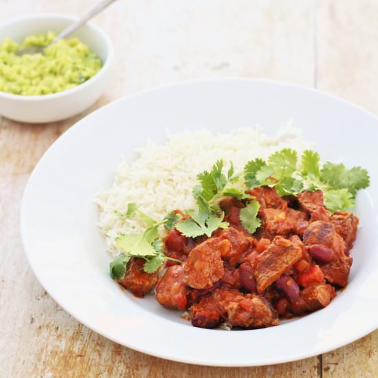 Leftover Roast Beef Chilli